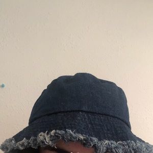 urban outfitters denim bucket hat